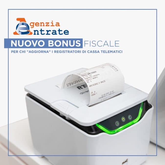 Bonus 2023 per i registratori di cassa telematici al via