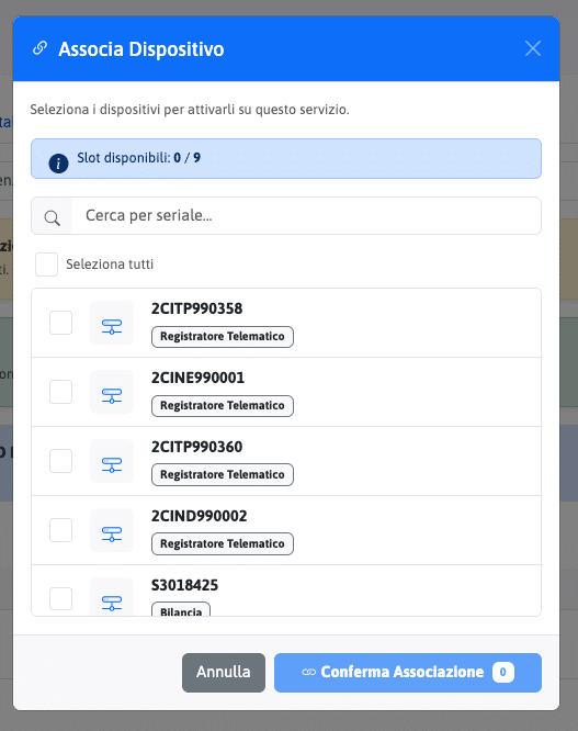 area rivenditori nuovo dws